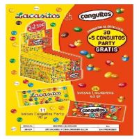 LOTE LACASITOS Y CONGUITOS PARTY 35 uni