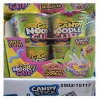 NOODLE CUP CANDY 12U X 4P 