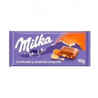 MON MILKA CARAMEL PENAUT CRISPY  90G 24