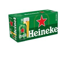CERVEZA HEINEKEN LATA 330CL PACK 18 UND.