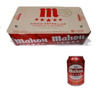 MAHOU 5* ROJA LATA 330CL PACK 28UND.