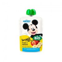 POUCH FRESA-PLATANO BIO DISNEY 1U. 100Gr BEEPLUS